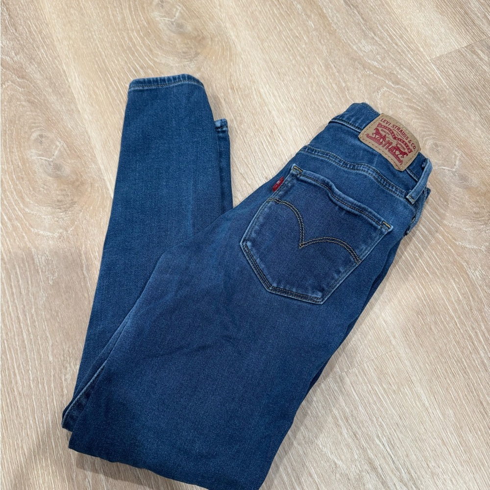 Levi's Blue Skinny Denim Jeans
